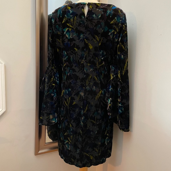 Tropical black burnt-out velvet The Limited Collection dress - Picture 7 of 14